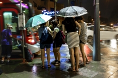 Rainy Night in Santa Monica