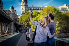 Paris Eiffel Tower Selfie