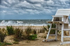 Empty-Lifeguard-Stand-as-Hermine-Arrives