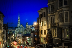 Financial District Seen From Nob Hill