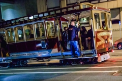 Cable Car at Night