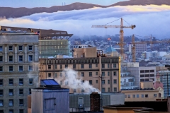 Fog Rolls Into San Francisco