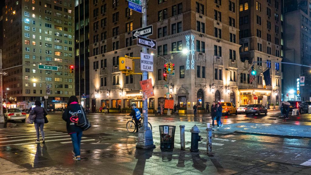 Empty Streets in Manhattan